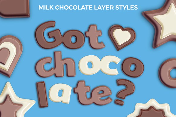 Download Milk Chocolate Layer Styles