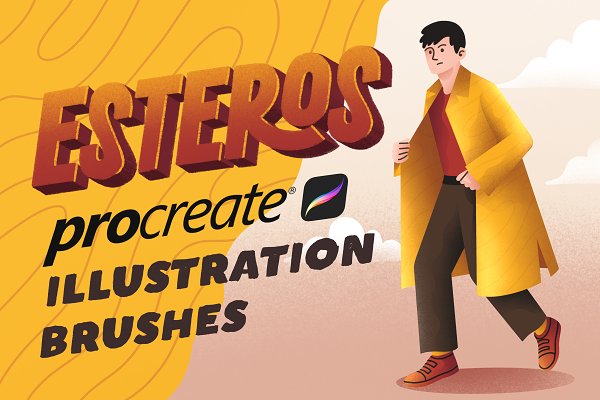 Download ESTEROS - Procreate Brushes