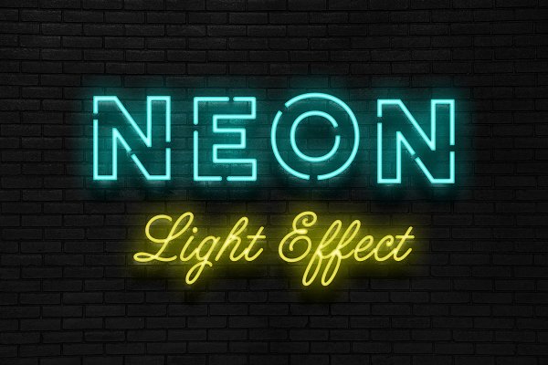 Download Neon Sign Photoshop Effect