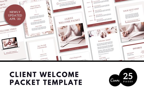Download Client Welcome Packet Template