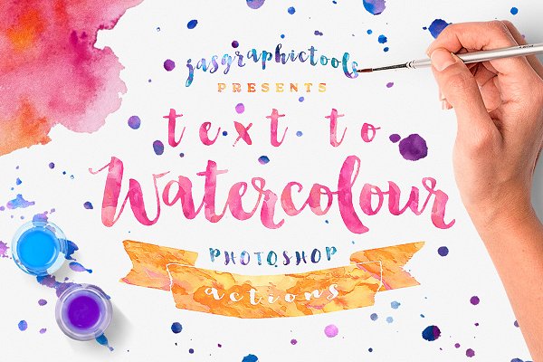 Download Text To Watercolour Actions
