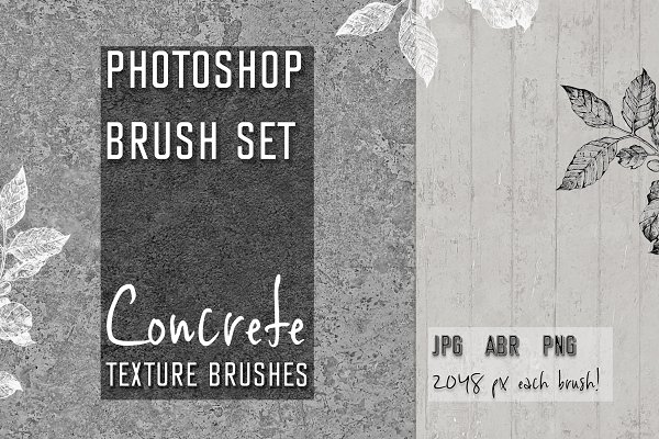 Download Photoshop Brush Set CONCRETE TEXTURE