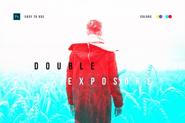 Download Double Color Exposure Photo Effect