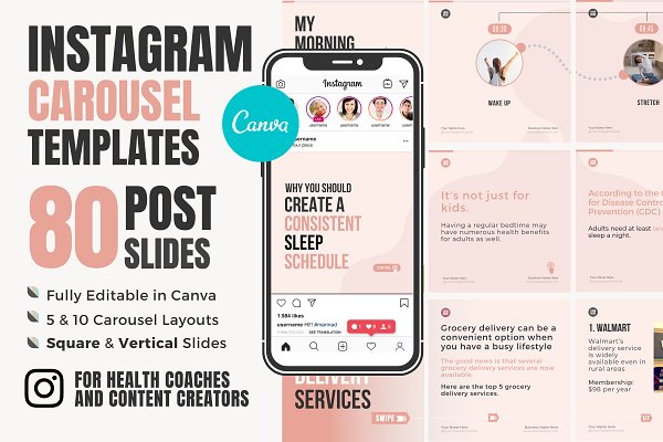 Download Instagram Carousel Templates Canva