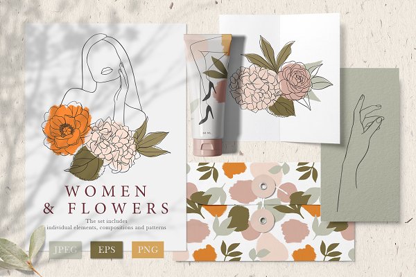 Download Women & Flowers