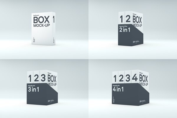 Download Software Box Mockup