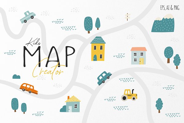 Download Kid's Map Creator Set