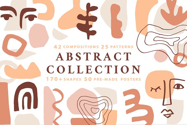 Download Modern Abstract Shapes Collection