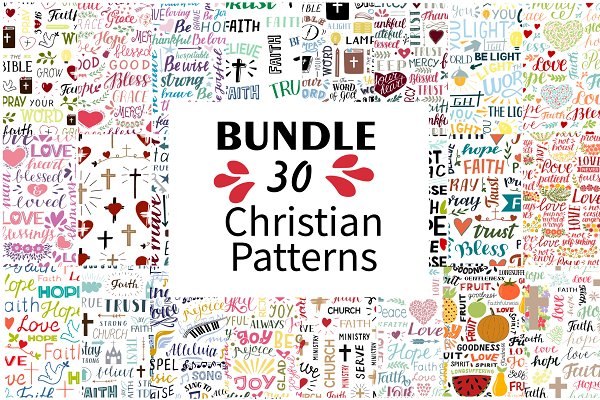 Download BUNDLE 30 CHRISTIAN PATTERNS