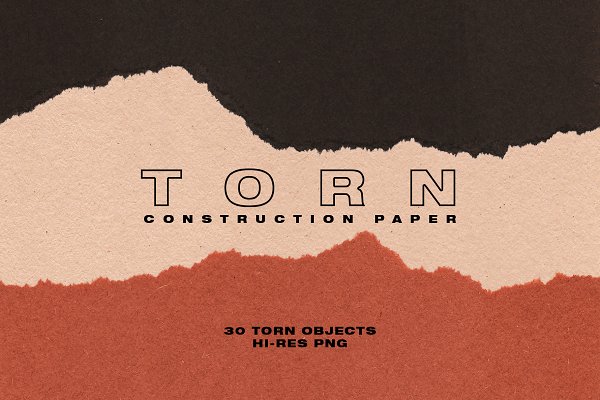 Download Torn Construction Paper