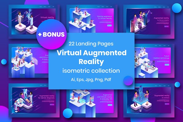 Download Virtual Reality Isometric Design
