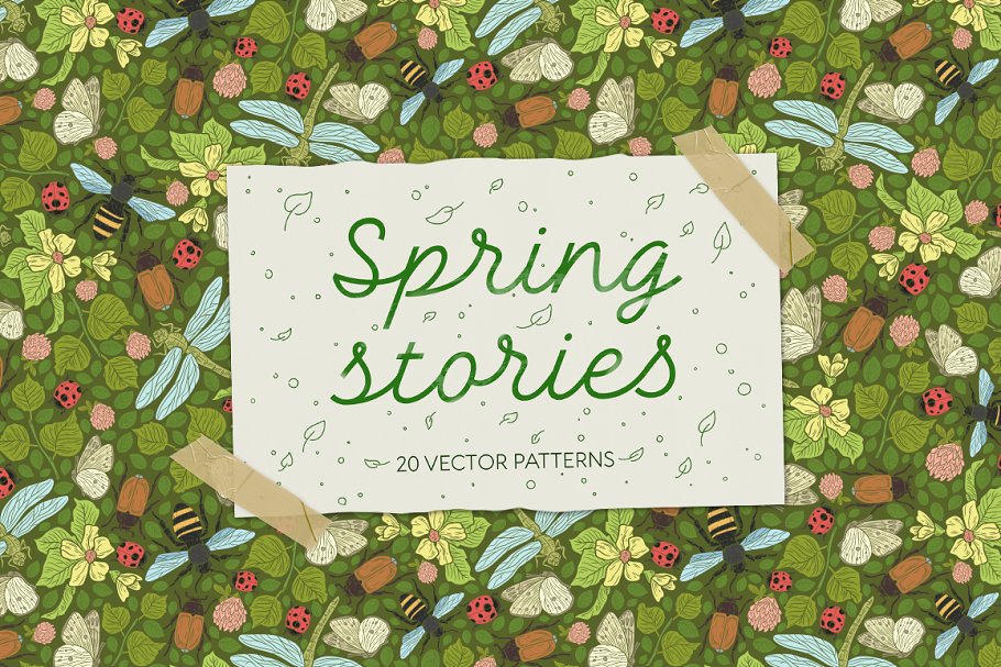 Download Spring Stories patterns
