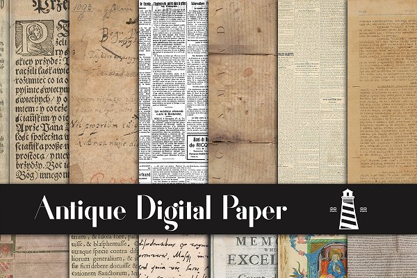 Download Antique Digital Paper
