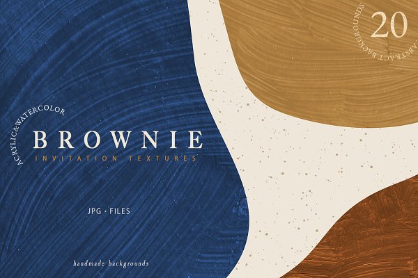 Download Brownie Invitation Textures