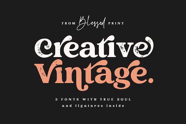 Download Creative Vintage Font Duo