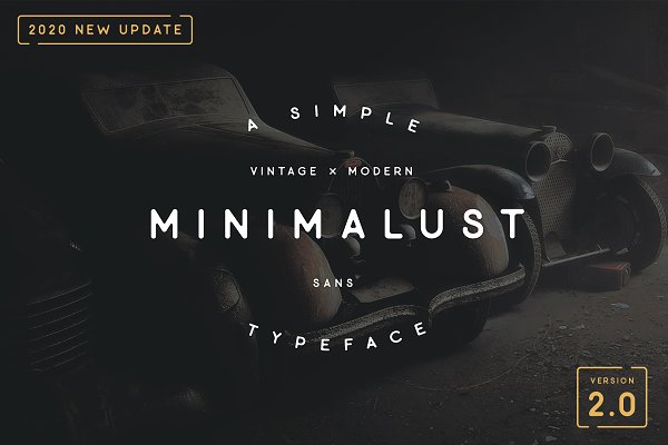 Download Minimalust Typeface - 2020 UPDATE