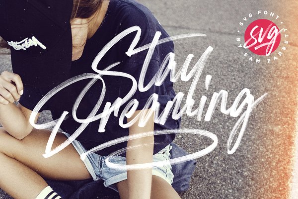 Download Stay Dreaming SVG Font