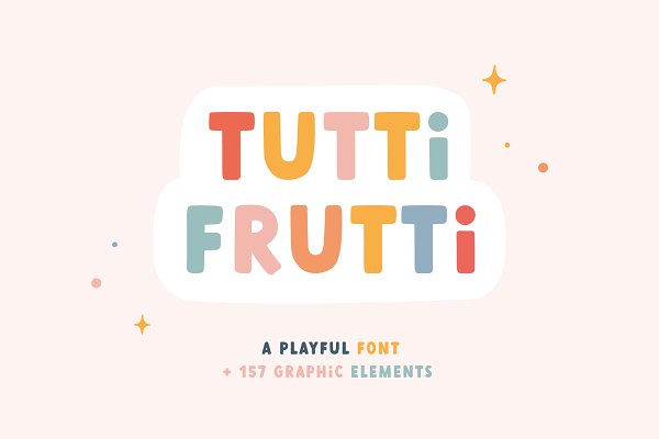 Download Tutti Frutti | Playful font