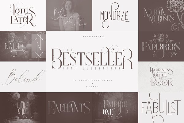 Download The Bestseller Font Collection