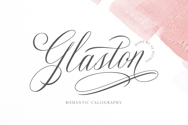 Download Glaston Romantic Calligraphy