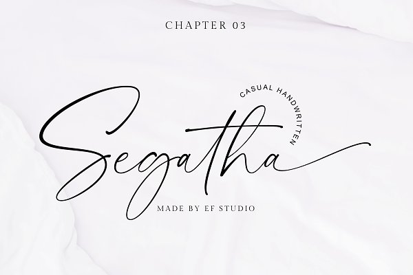 Download Segatha | Casual Handwritten Font