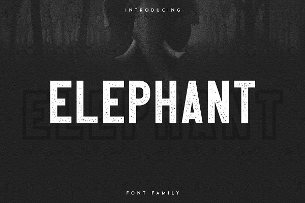 Download Elephant Font Family -50%