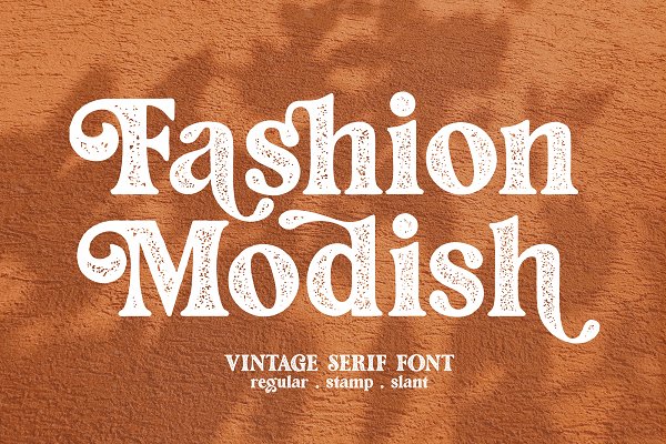 Download Fashion Modish / Vintage Letterpress