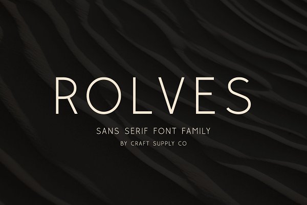 Download Rolves - Sans Serif Font Family