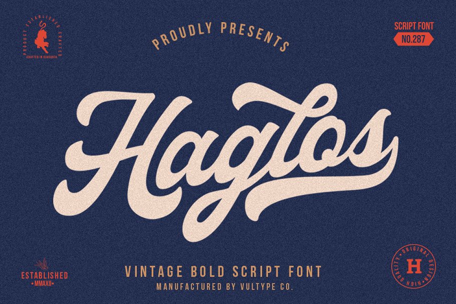 Download Haglos - Bold Script
