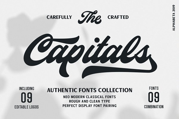 Download The Capitals | Font Collection