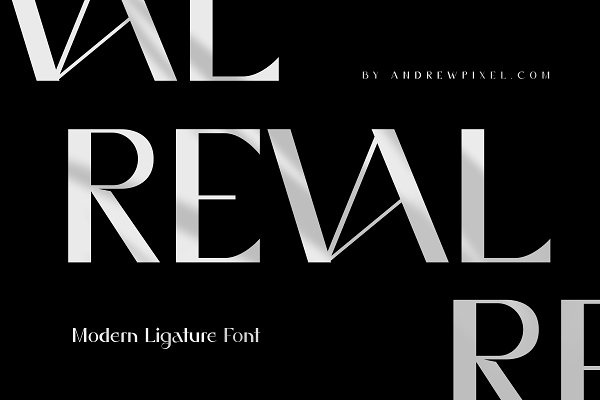 Download Reval - Modern Ligature Font