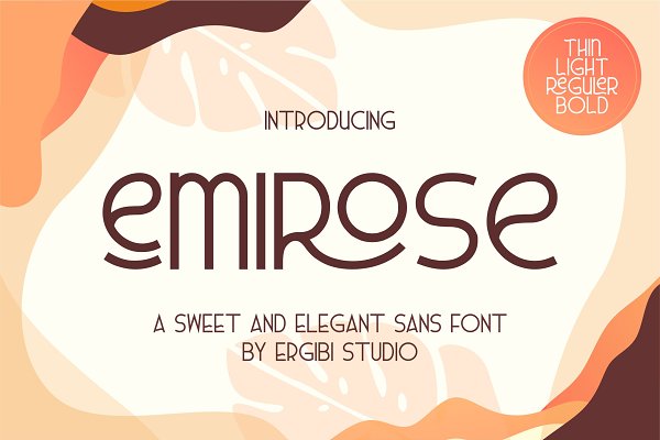 Download Emirose |Sweet&ElegantFont|