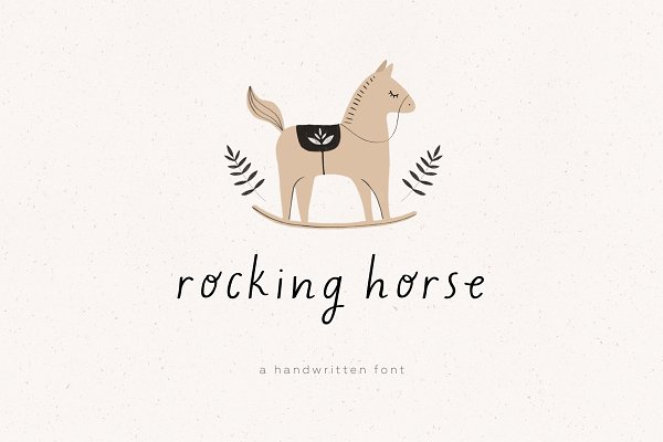 Download Rocking horse | Handwritten Font