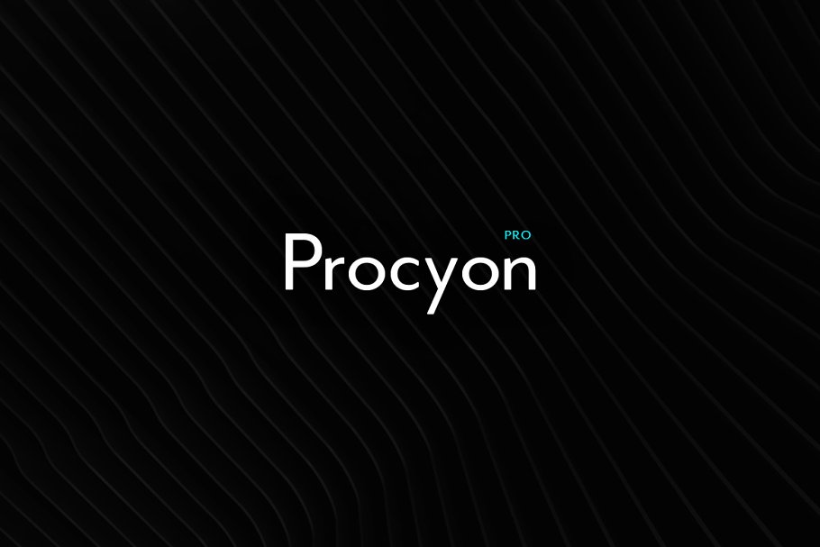 Download Procyon - Modern Typeface + WebFont