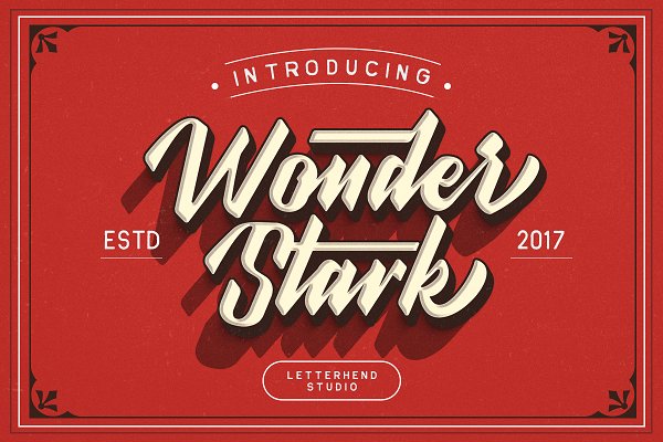 Download Wonder Stark Font