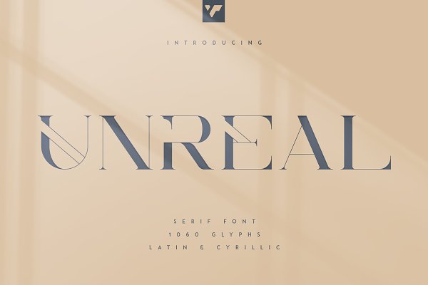 Download Unreal serif font - Latin & Cyrillic
