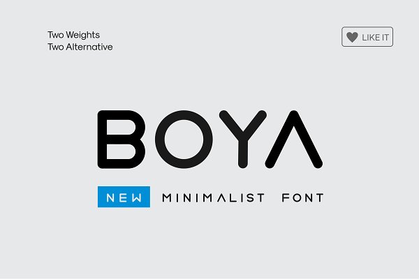 Download BOYA (Rounded Font )
