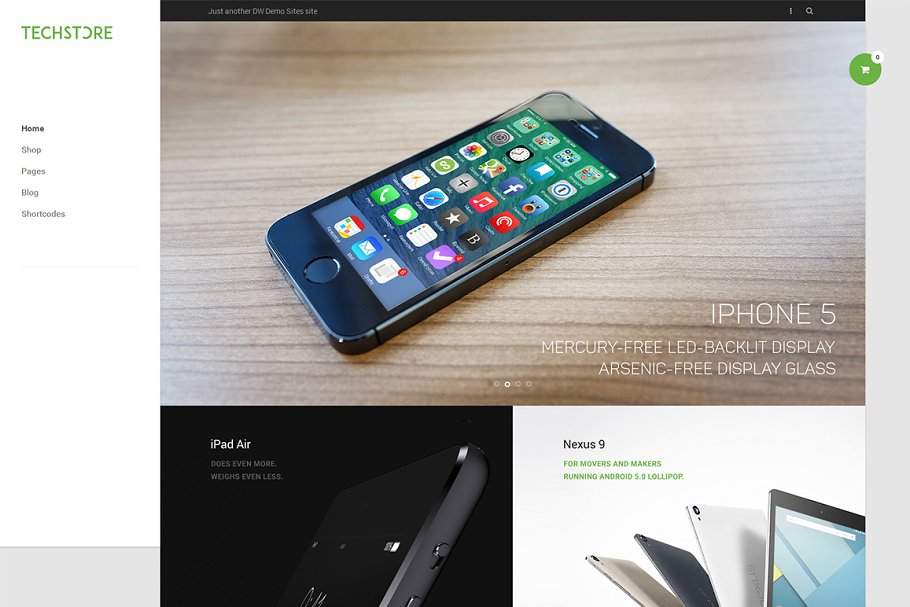 Download DW TechStore - WP eCommerce Theme