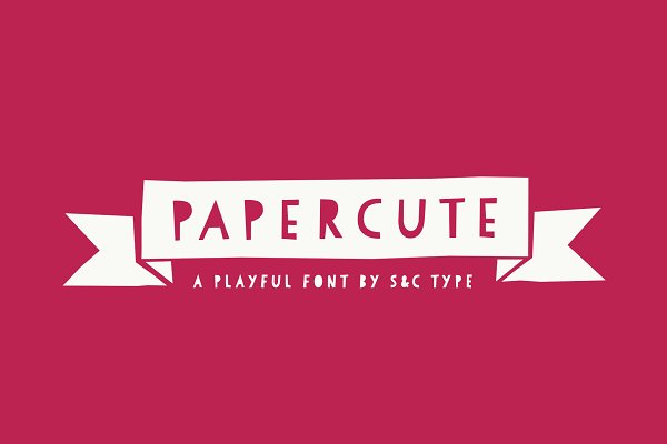 Download Papercute Font Collection