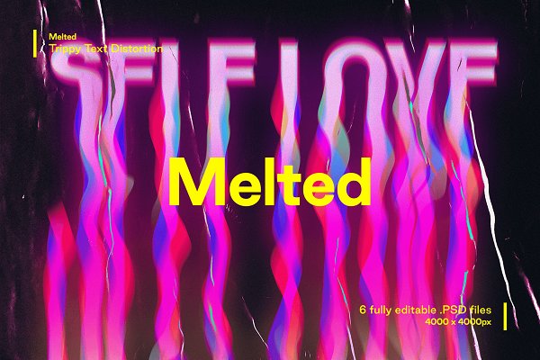 Download Melted - Trippy Text Distortions