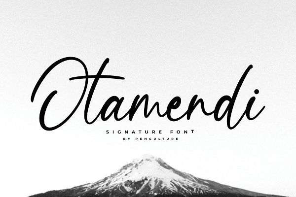 Download Otamendi Signature Font