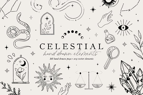Download Celestial Magic Logo & Branding Art