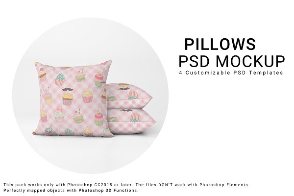 Download Throw Pillows Mockup Set