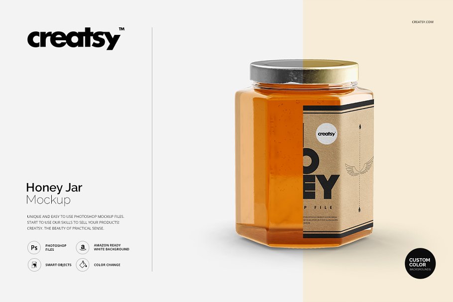 Download Honey Jar Mockup Set