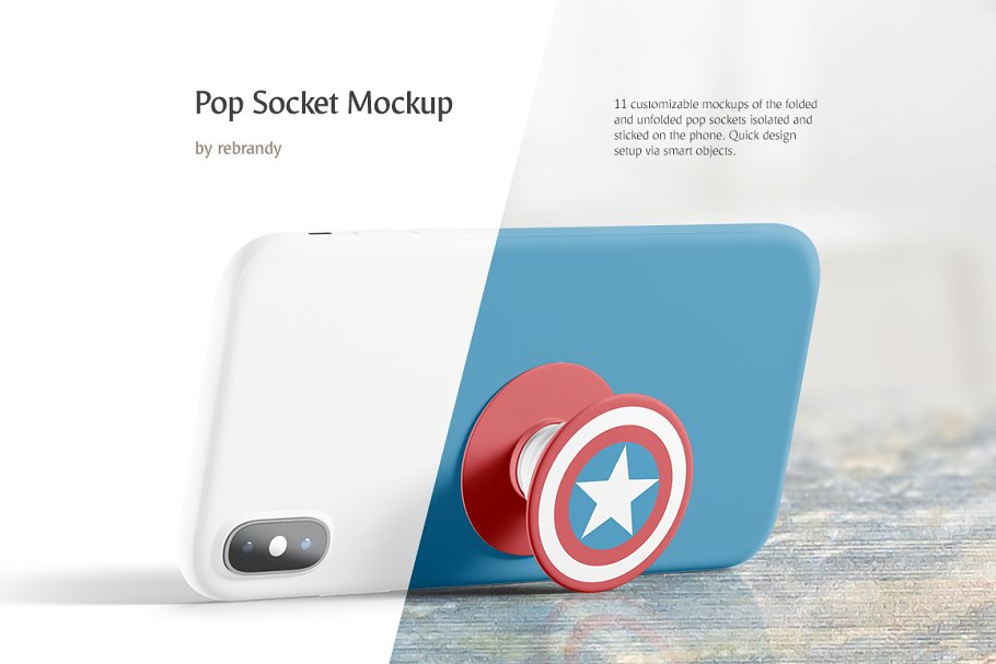 Download Pop Socket Mockup