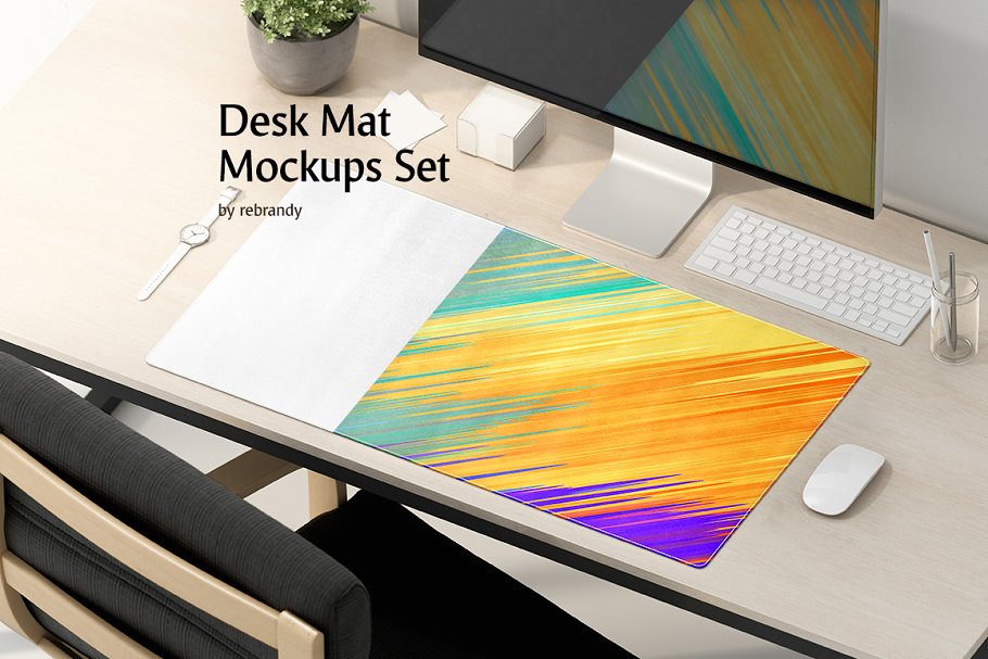 Download Desk Mat Mockups Set