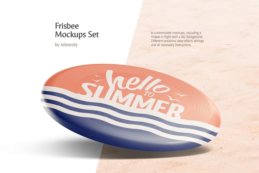 Download Frisbee Mockups Set