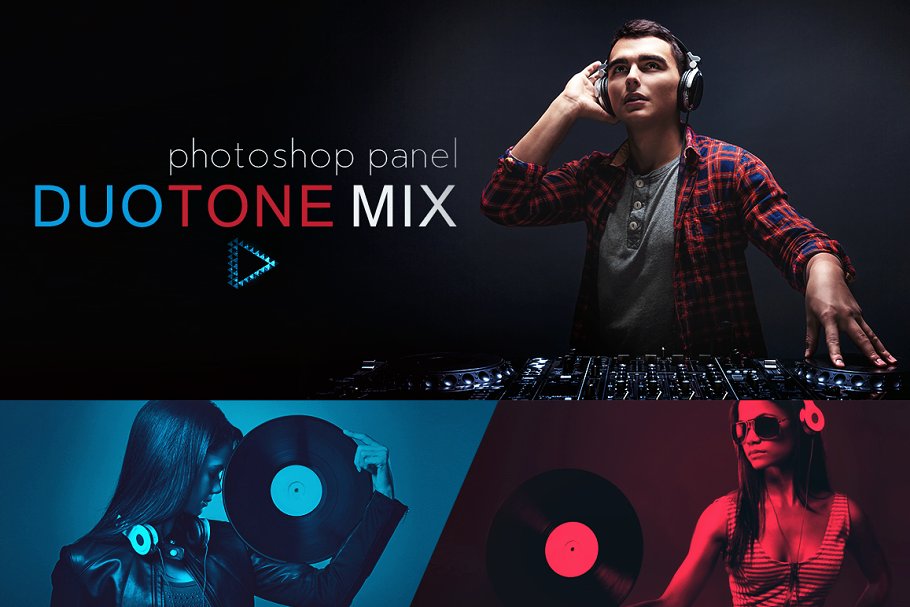 Download DuoTone Mix Photoshop Panel