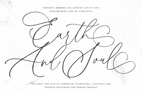 Download Earth And Soul | Modern Calligraphy