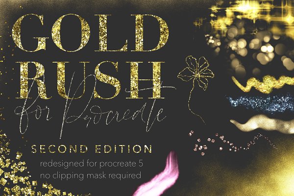 Download Gold Rush for Procreate 2nd Edition